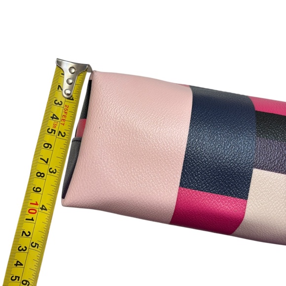 Kate Spade New York Medium Davie Brightwater Drive Color Block Party Cosmetic Ba - Picture 3 of 10